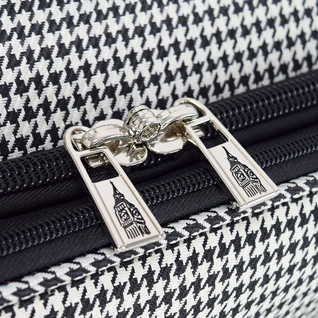 Oxford III 17" Cabin Bag, Black-White, Carry Inch