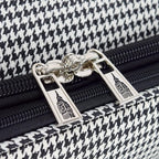 Oxford III 17" Cabin Bag, Black-White, Carry Inch