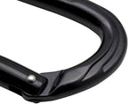 Fusion Climb Vapor Aluminum Bent Gate Modified D Carabiner 10-Pack , Black
