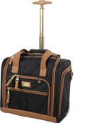 er Luggage Collection- 3 Piece Softside Expandable Lightweight Spinner Suitcases- Travel Set includes Under Seat Bag, 20-Inch Carry on &amp; 28-Inch Checked Suitcase (Harlo Black)