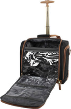er Luggage Collection- 3 Piece Softside Expandable Lightweight Spinner Suitcases- Travel Set includes Under Seat Bag, 20-Inch Carry on &amp; 28-Inch Checked Suitcase (Harlo Black)