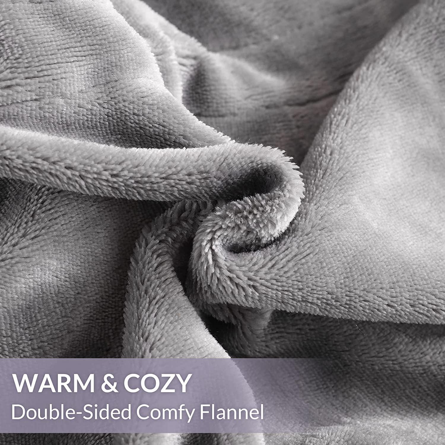 Blanket Queen Size Dual Control, Heated Blanket with 1-12H Timer Auto-Off &amp; 10 Heating Levels, Fast Heating Blanket Machine Washable, Home Office Use ETL Certified, Grey (84x90)