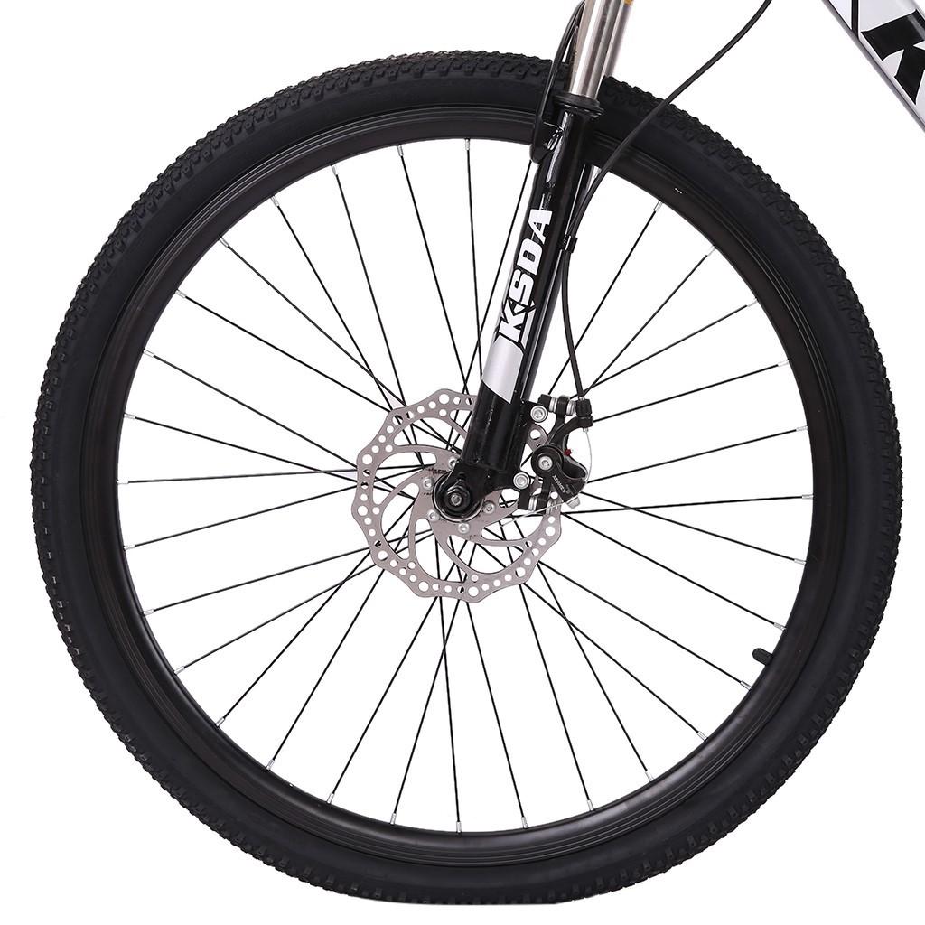 Abcnature 26" Men's Mountain Bike Adult Road Offroad City Bike 21-Speed Aluminum Full Suspension Bicycle Black