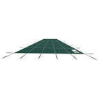 vevor swimming pool safety cover inground 18x38ft rectangle fitting16x36ft pool