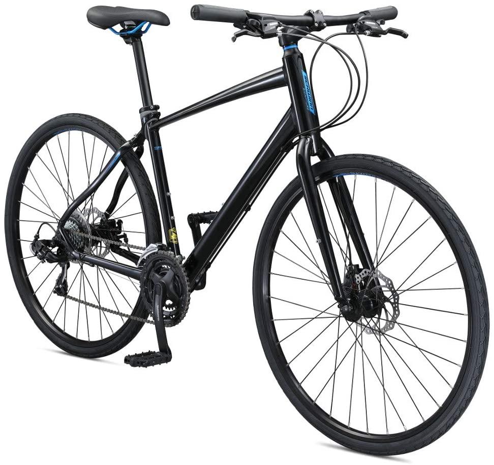 Schwinn VantaMens/Womens Sport Hybrid Bike, 18-24 Speed Drivetrain, Aluminum Frame, Flat Bar, Disc Brakes, Smooth Ride Technology, Multiple Colors