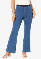 bootcut stretch denim jeggings