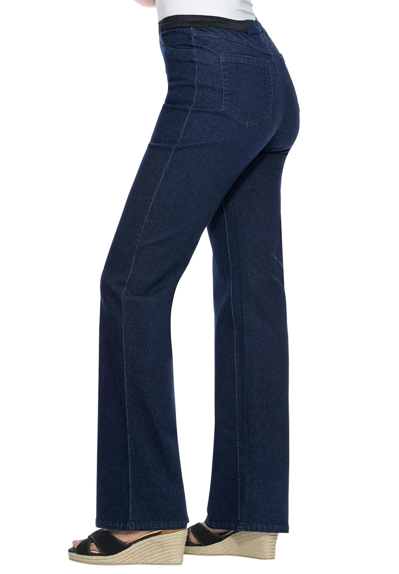 bootcut stretch denim jeggings
