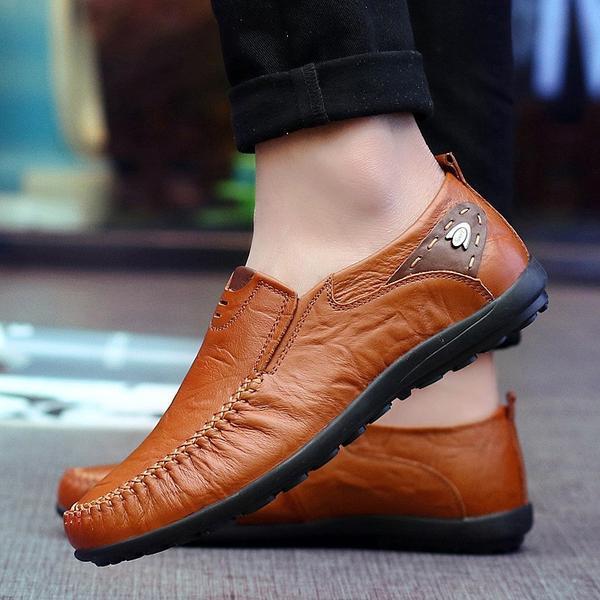 Men's Leather Casual Loafers