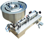 Pneumatic Paste Liquid Fill Filling Machine Piston Filler Bottle Seal Pack 10-300ml Honey Jam Lotion Filling