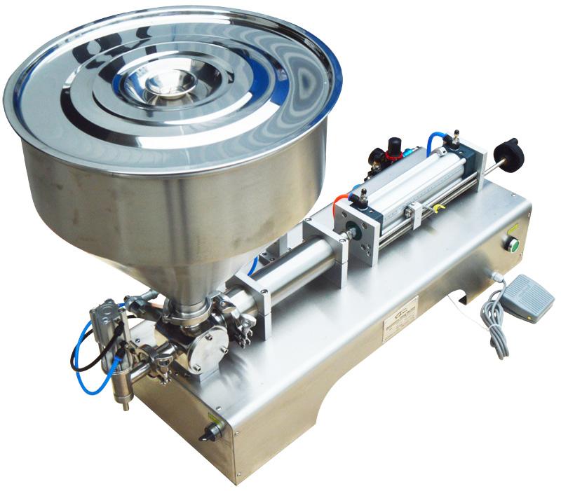 Pneumatic Paste Liquid Fill Filling Machine Piston Filler Bottle Seal Pack 10-300ml Honey Jam Lotion Filling