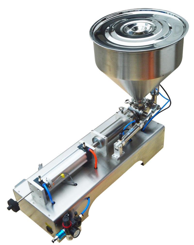 Pneumatic Paste Liquid Fill Filling Machine Piston Filler Bottle Seal Pack 10-300ml Honey Jam Lotion Filling