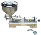 Pneumatic Paste Liquid Fill Filling Machine Piston Filler Bottle Seal Pack 10-300ml Honey Jam Lotion Filling