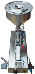 Pneumatic Paste Liquid Fill Filling Machine Piston Filler Bottle Seal Pack 10-300ml Honey Jam Lotion Filling