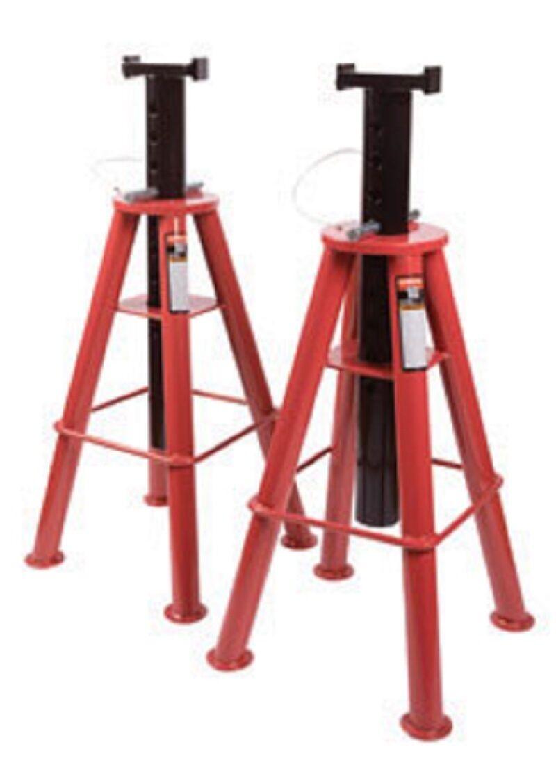 Sunex Tools 1410 10 - Ton High Height Pin Type Jack Stands (Pair)