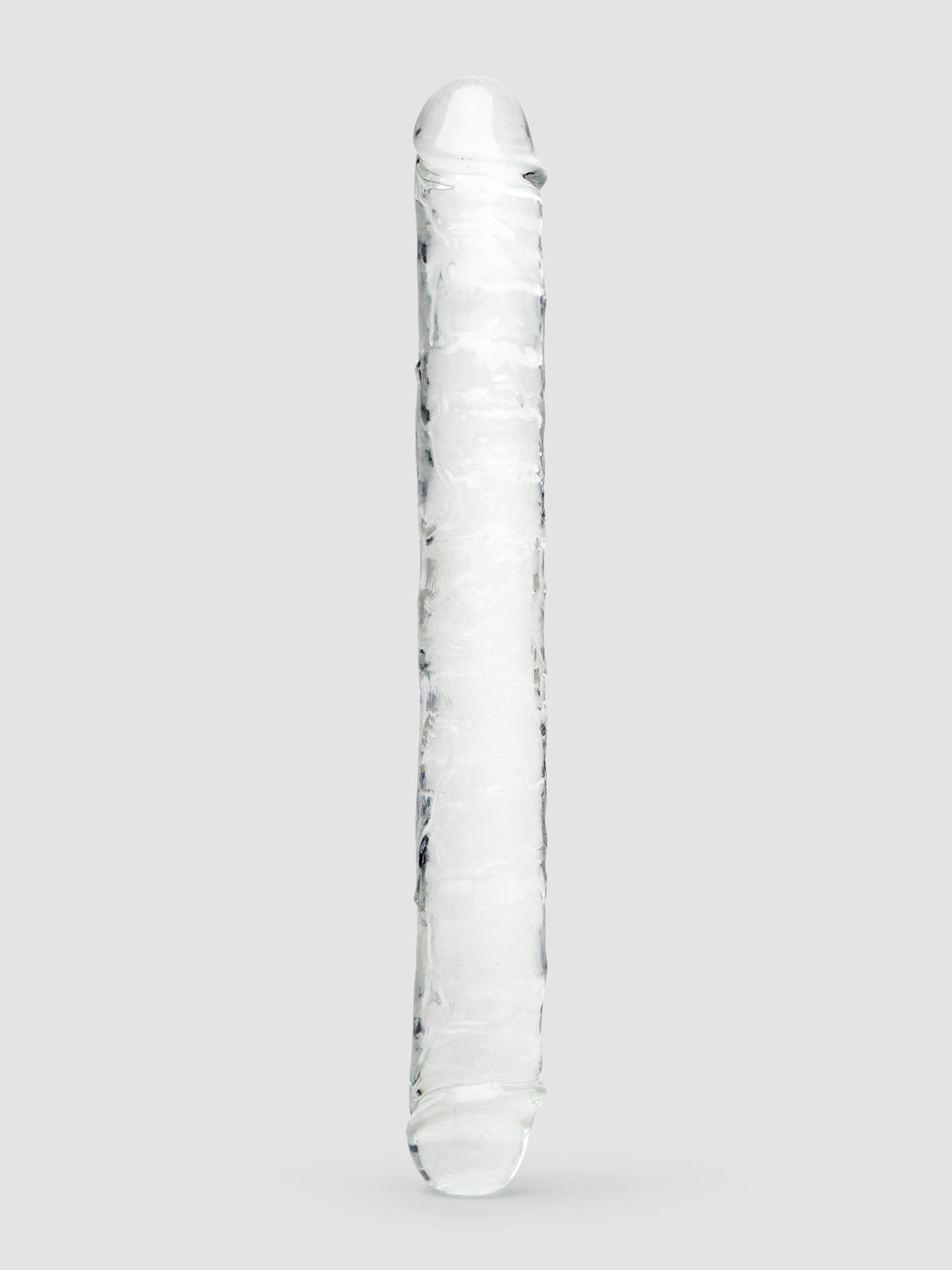 BASICS Realistic Double-Ended Dildo 15 Inch, Clear | Clear