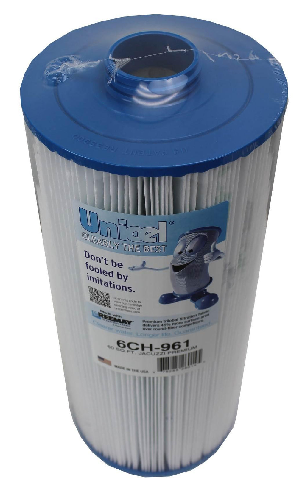 unicel 6ch961 replacement pool spa filter cartridge 60 sq ft pjw60tl (6 pack)