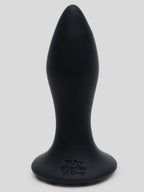 Fifty Shades of Grey Sensation Rechargeable Vibrating Butt Plug , Black