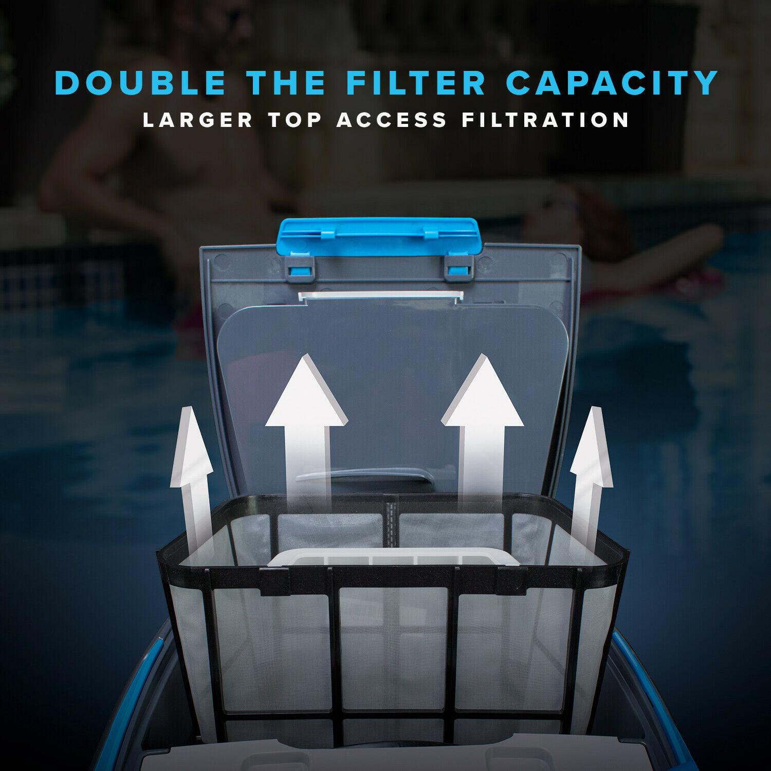 dolphin escape robotic pool cleaner for above ground pools - brand new