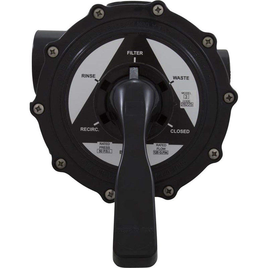Astral Products, Inc. Multiport Valve, Astral, 2" Side-Mount, 6 Position