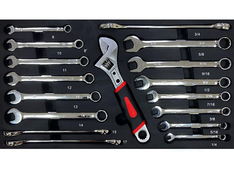 439PCS Tool Set, Mechanic Tool Set for Home, Tool Box Set 4-Tier Socket Wrench Ratchet Plier Nails, Home Tool Set Mechanics Kit with 3 Drawers Organizer for Adults Man Handyman, Red