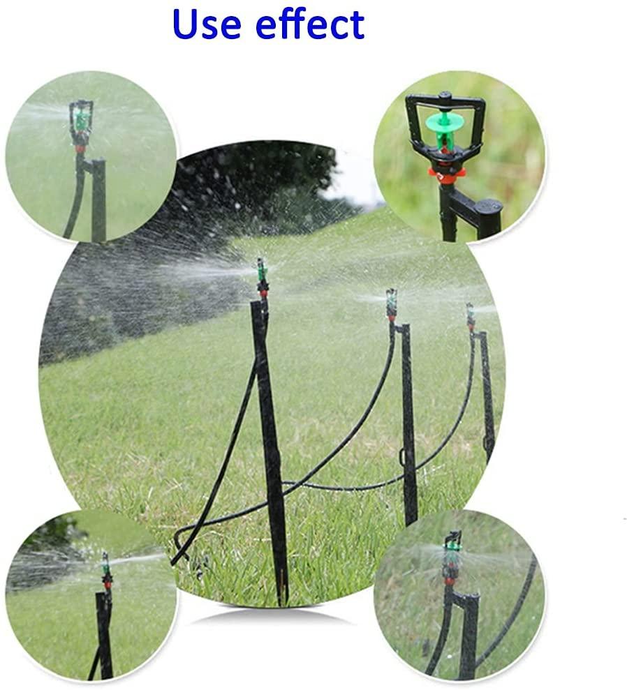 BBGS Automatic Micro Irrigation System, Plant Watering Irrigation Kit, Atomizing Nozzle Mister Dripper for Garden Flower Bed, Patio, Lawn, Greenhouse, Plants (Color : Style 3-30m)