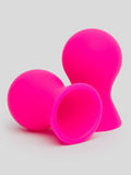 Lovehoney Perfect Pair Silicone Nipple Suckers, Pink | Pink