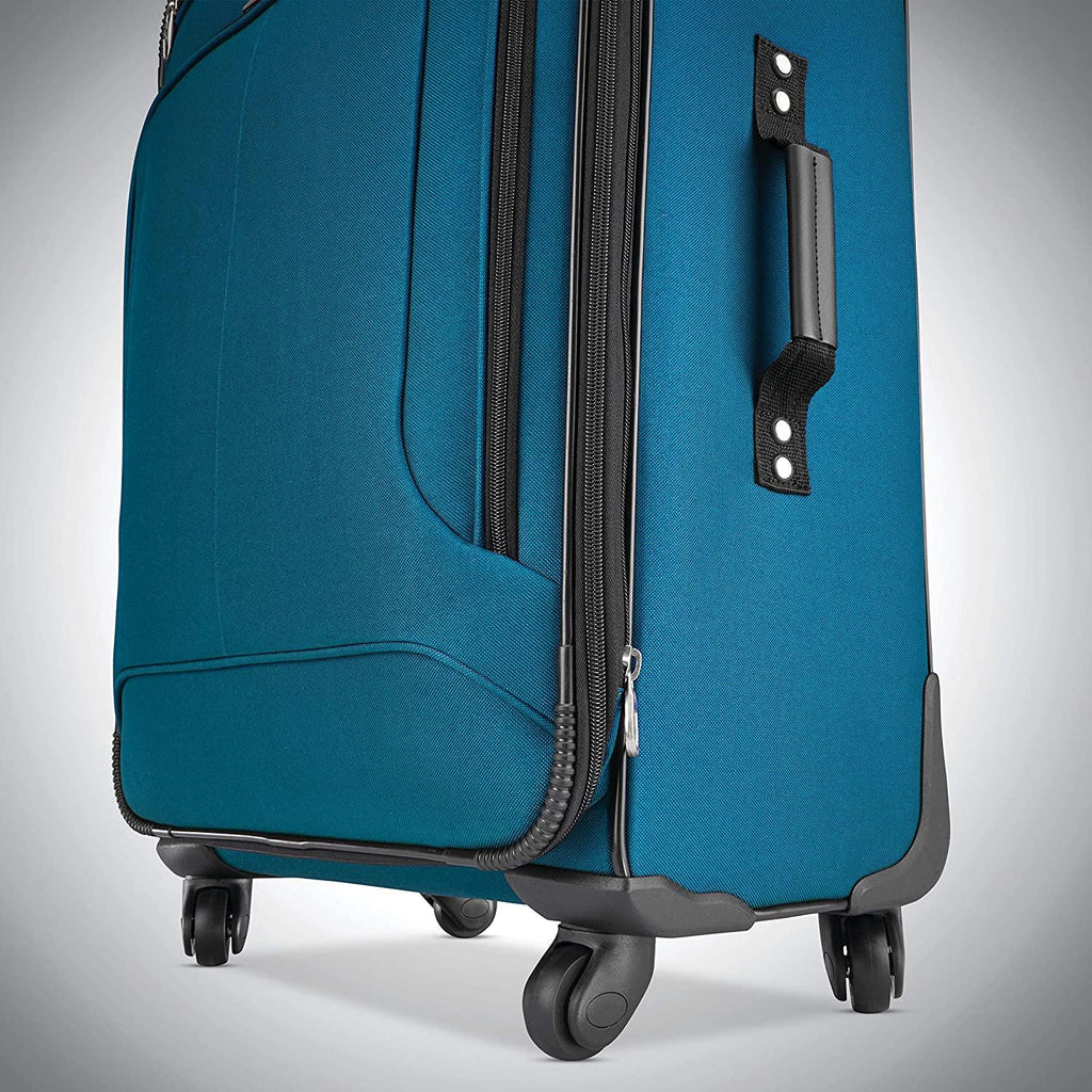 Pop Max Softside Luggage with Spinner Wheels, Teal, 3-Piece Set (21/25/29)