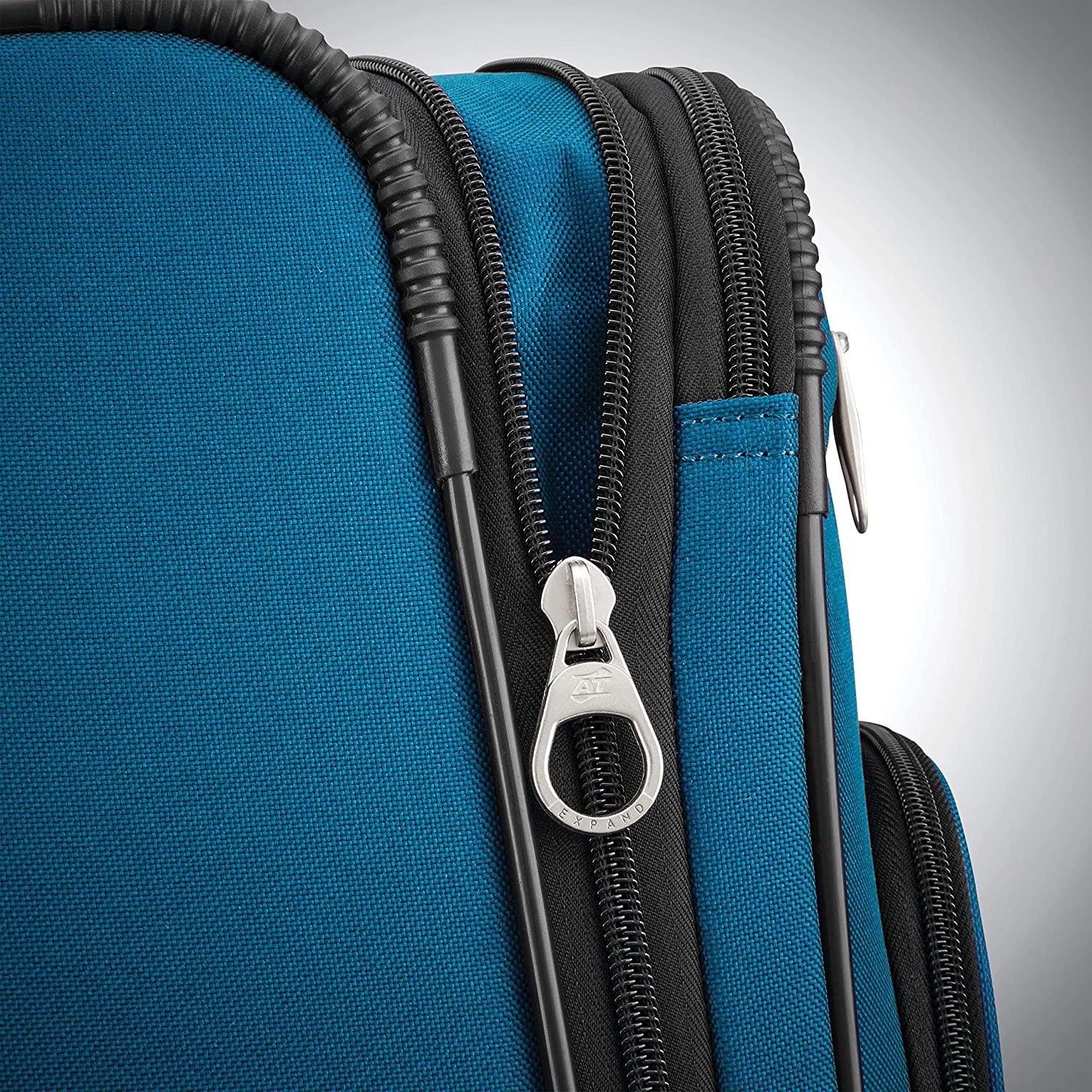 Pop Max Softside Luggage with Spinner Wheels, Teal, 3-Piece Set (21/25/29)