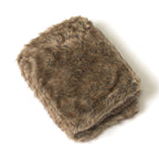 Onondaga  Faux Fur Throw, Heated: No, Technique: Woven