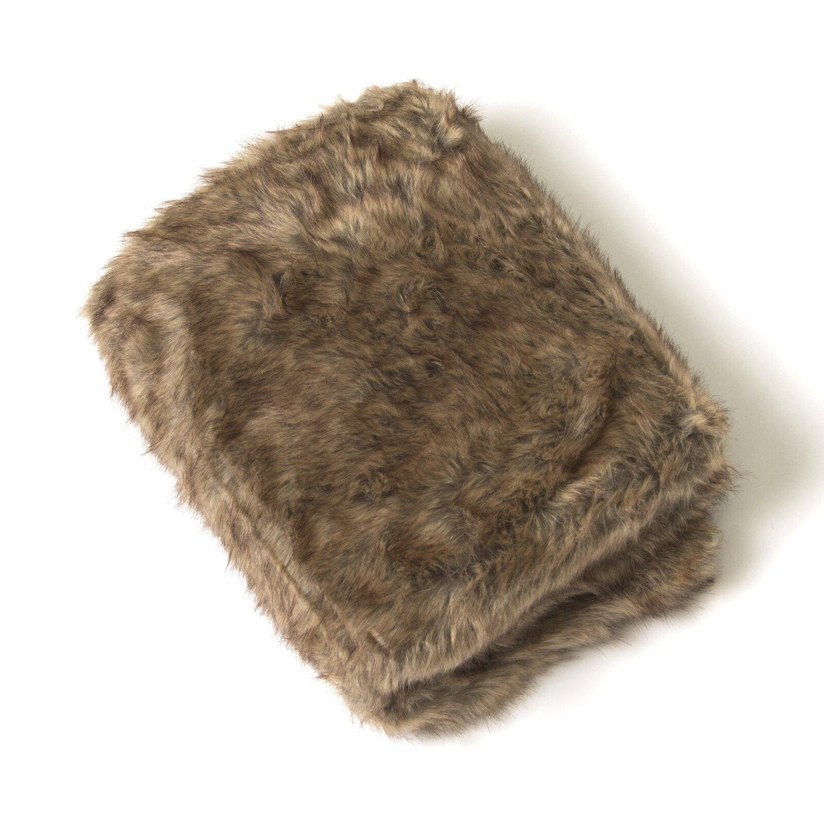 Onondaga  Faux Fur Throw, Heated: No, Technique: Woven