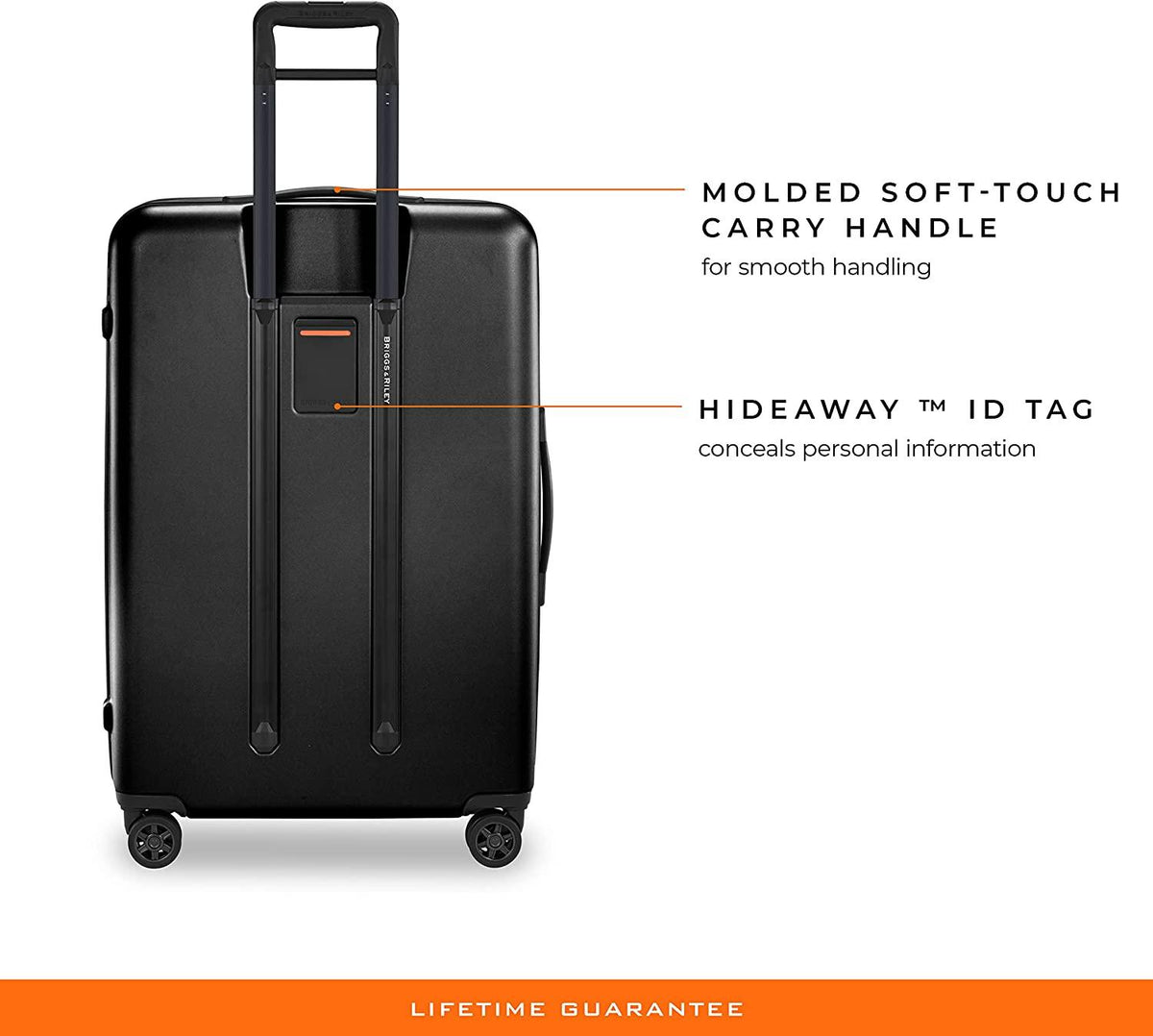 Sympatico Hardside Large Spinner Luggage, Matte Black, 30-Inch Checked