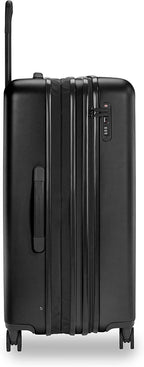 Sympatico Hardside Large Spinner Luggage, Matte Black, 30-Inch Checked