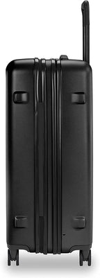 Sympatico Hardside Large Spinner Luggage, Matte Black, 30-Inch Checked