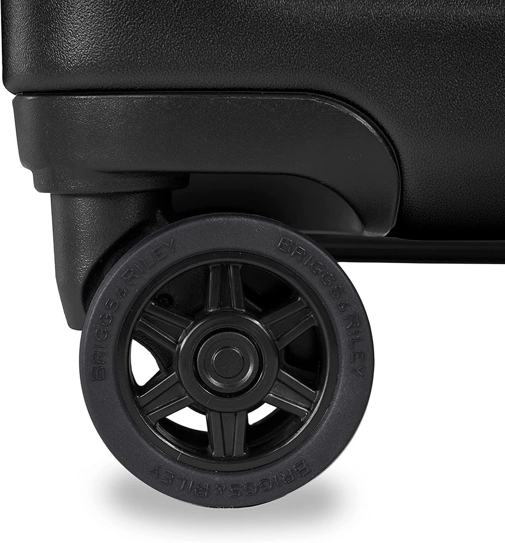 Sympatico Hardside Large Spinner Luggage, Matte Black, 30-Inch Checked