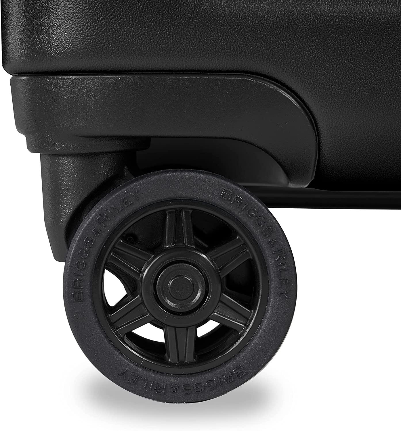 Sympatico Hardside Large Spinner Luggage, Matte Black, 30-Inch Checked