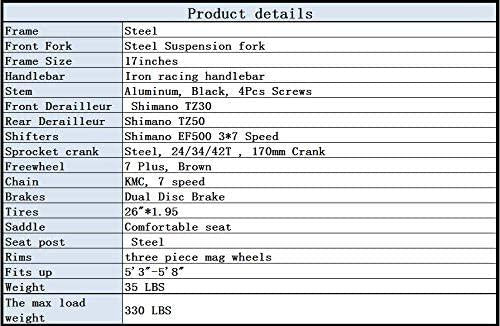 OBK G4/G6 26" Full Suspension Folding Mountain Bike 21 Speed Bicycle Men or Women MTB Foldable Frame
