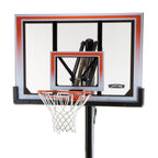 Lifetime 50 In. Shatterproof Portable One Hand Height Adjustable Basketball System, 71566