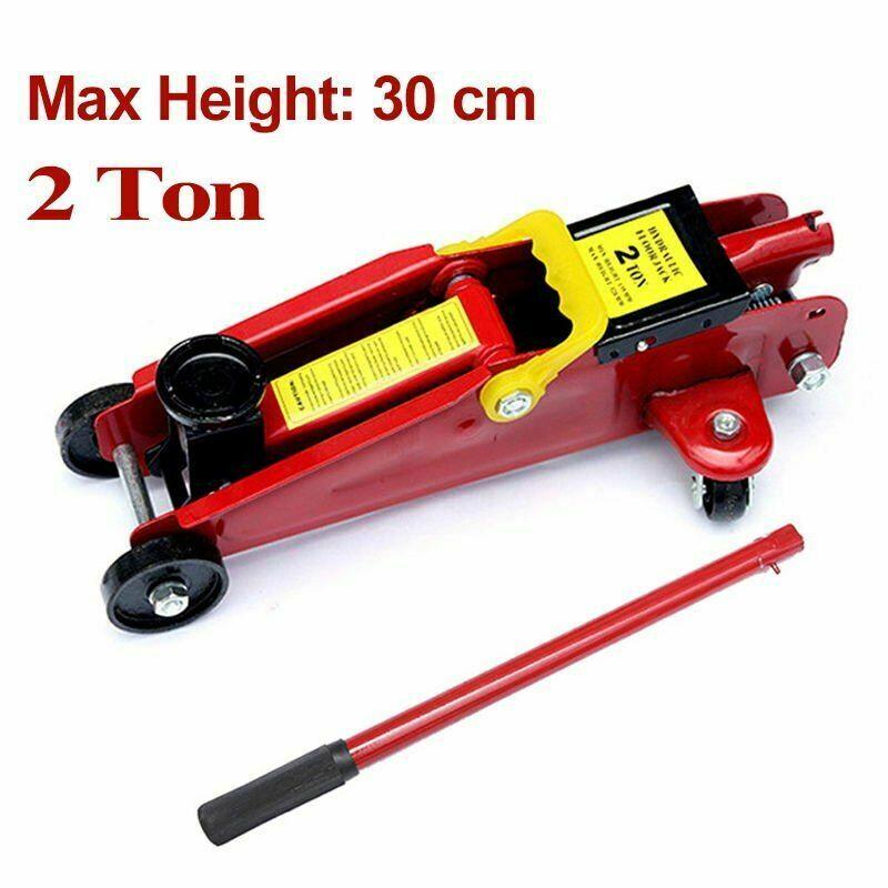 Car Jack 2T Lift Portable Durable 300MM Electric Hydraulic Horizontal Equipment