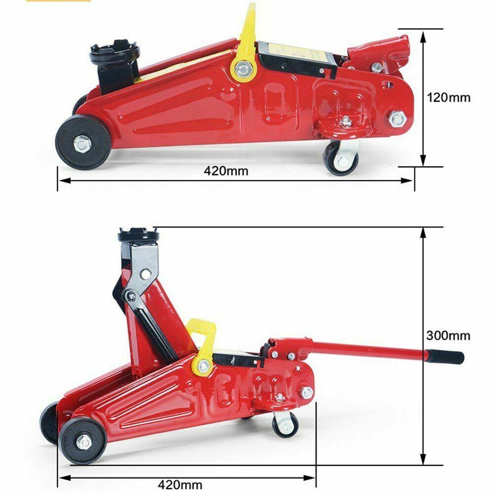 Car Jack 2T Lift Portable Durable 300MM Electric Hydraulic Horizontal Equipment
