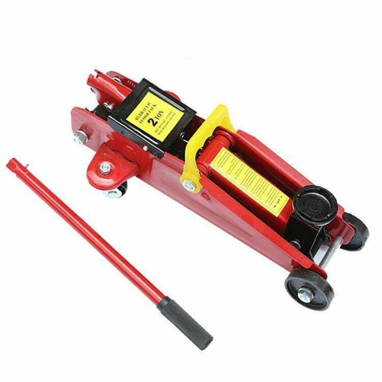 Car Jack 2T Lift Portable Durable 300MM Electric Hydraulic Horizontal Equipment