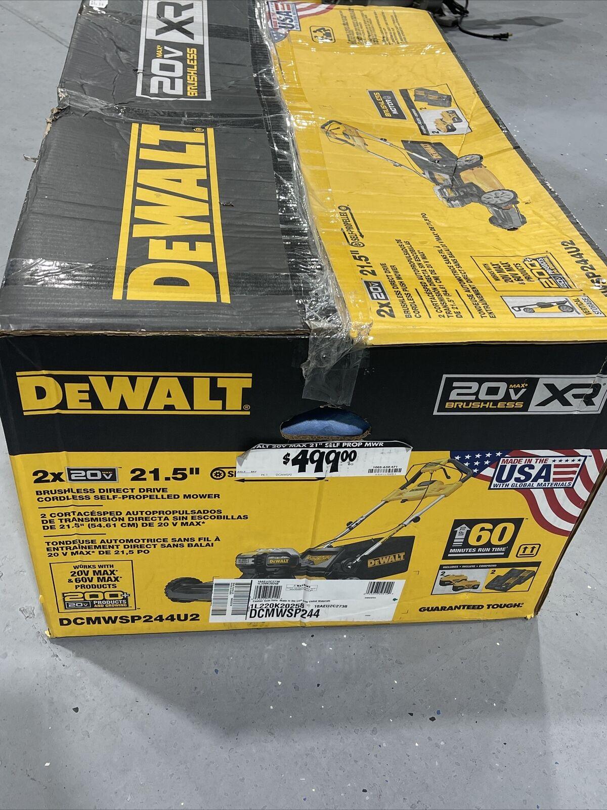 21.5 in. 20-Volt MAX Cordless Brushless Walk Behind Self Propelled Mower