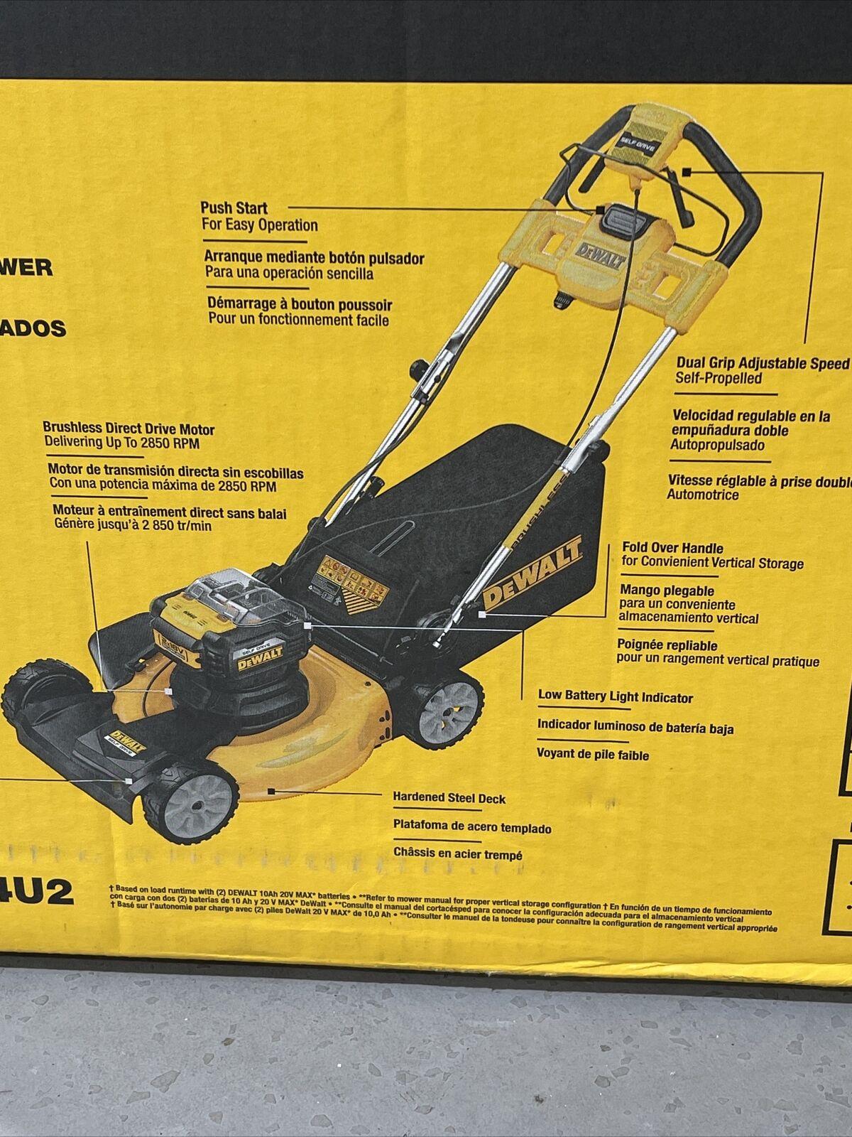21.5 in. 20-Volt MAX Cordless Brushless Walk Behind Self Propelled Mower