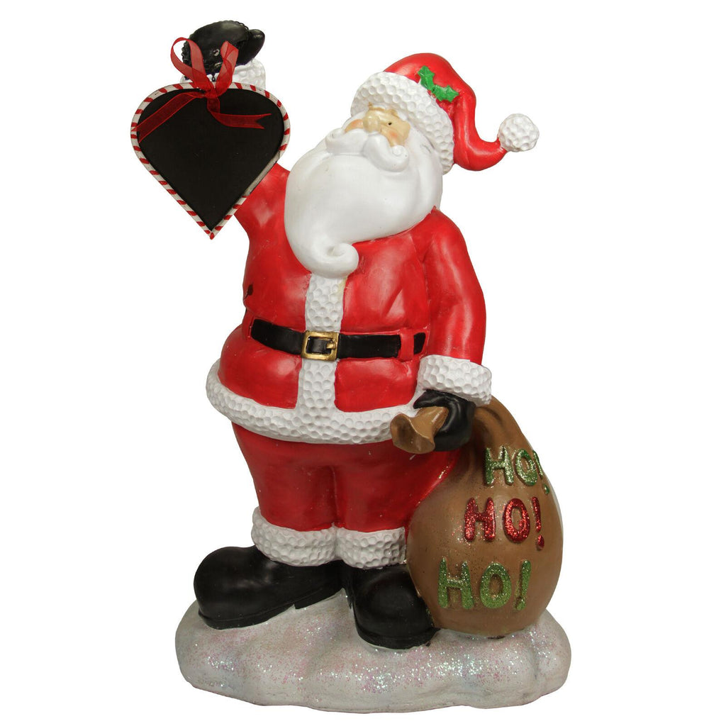 Estatua De Santa Claus Estatuilla De Navidad De 19" Decoracion Para Jardin Patio