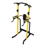 Joppoint Power Tower Weight capacity 661 LBS Multi-Function Dip Stands Pull Up Tower Height Adjustable Full Body Home Fitness Gym Tower