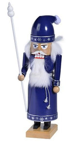 KWO Arctic Santa Wooden German Christmas Nutcracker Decoration Made Germany