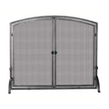 Single Panel Olde World Iron Screen w -Doors Large