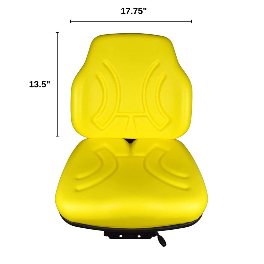 trac seats yellow suspension seat for john deere 5303 5310 5320 5400 5403 5410 5420 5510 5520 tractor (same day )