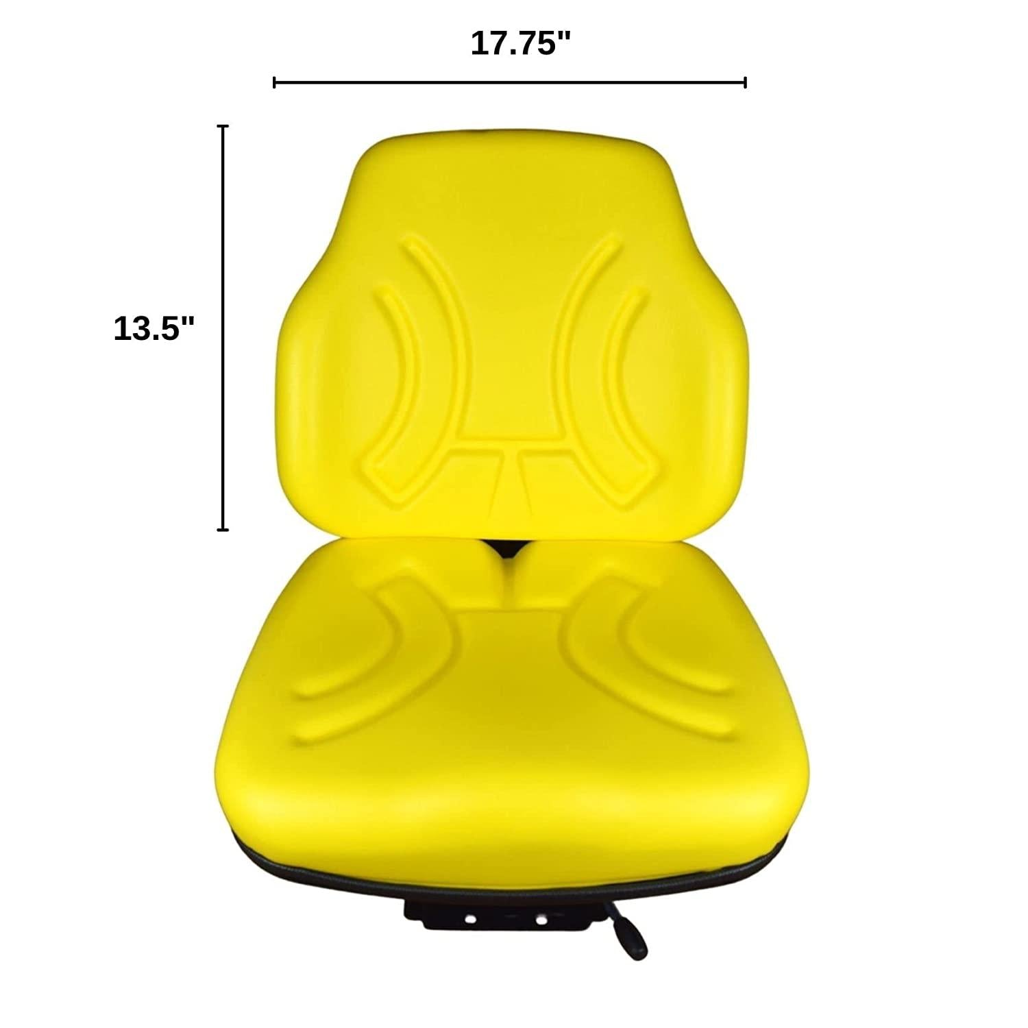 trac seats yellow suspension seat for john deere 5303 5310 5320 5400 5403 5410 5420 5510 5520 tractor (same day )