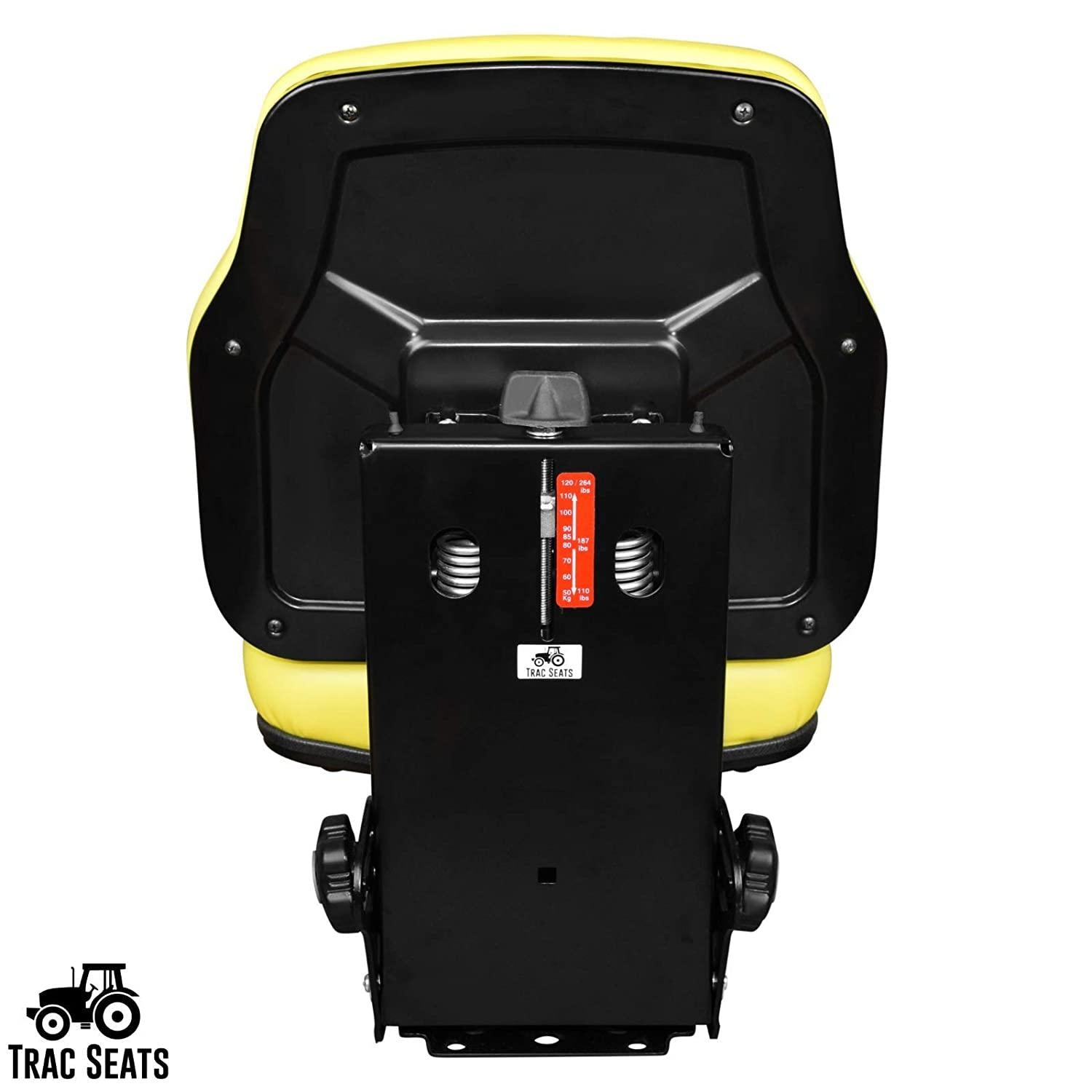 trac seats yellow suspension seat for john deere 5303 5310 5320 5400 5403 5410 5420 5510 5520 tractor (same day )