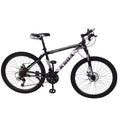 VANLOFE Aluminum Mountain Bike for Men,26-inch Wheels,Mens Frame,Black